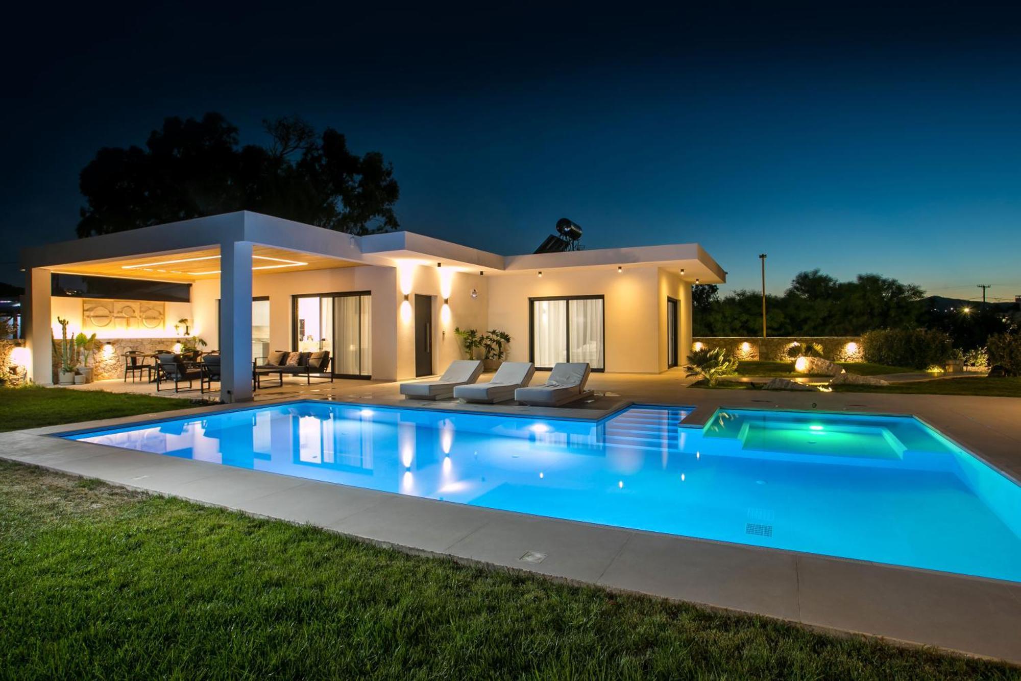 Ocean Pearl Sea View Villa Faliraki Exterior photo