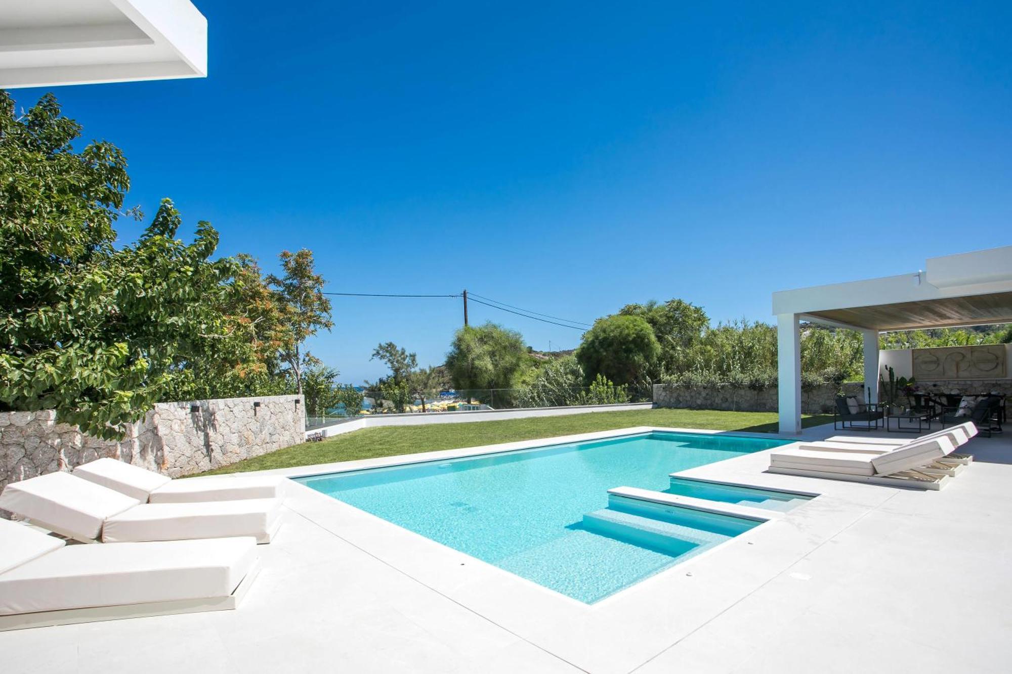 Ocean Pearl Sea View Villa Faliraki Exterior photo